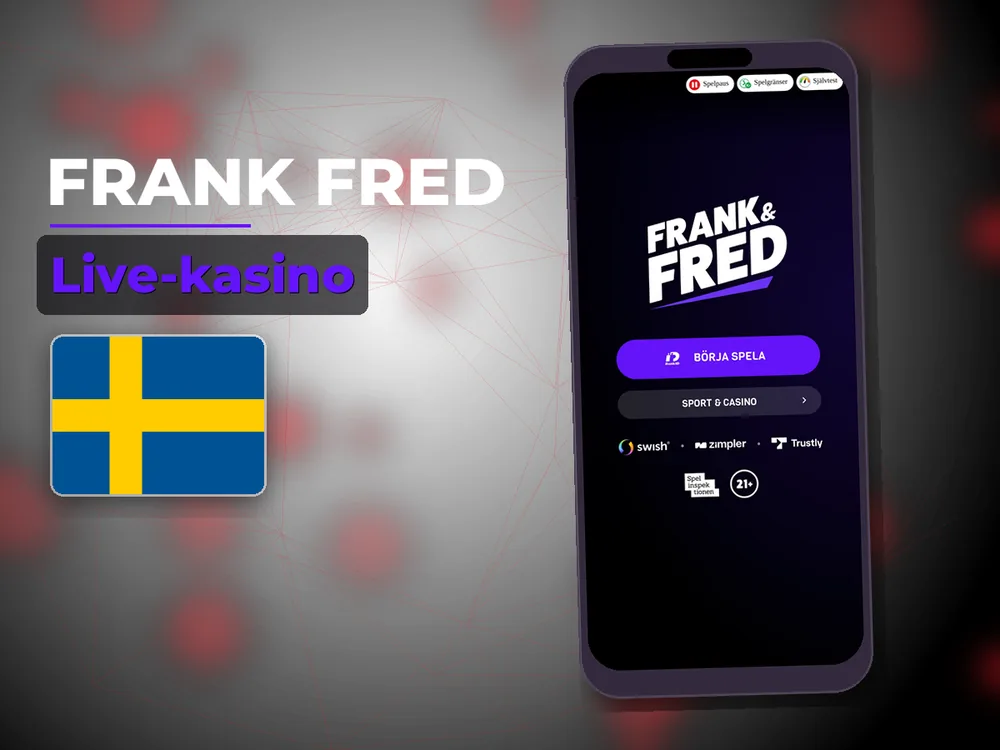 Frank Fred - Live-kasino