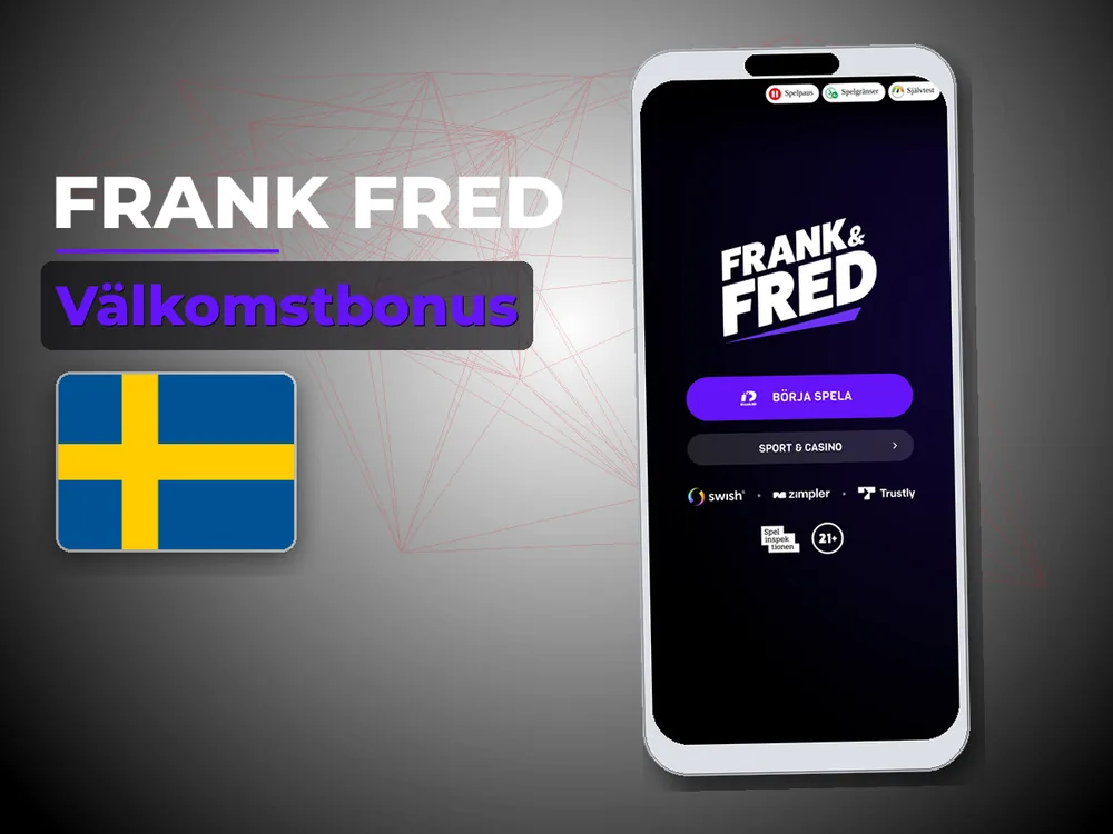 Frank Fred - Välkomstbonus