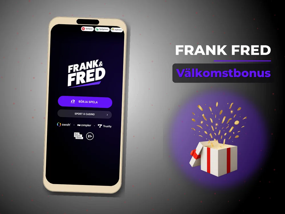 Frank Fred - Välkomstbonus
