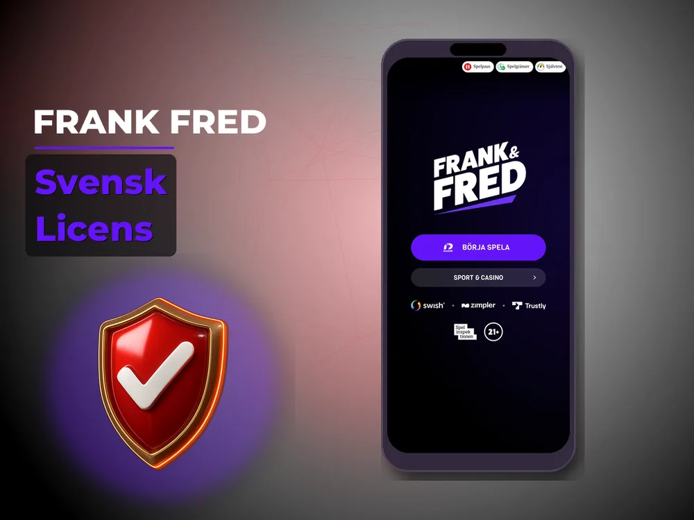 Frank Fred - Svensk Licens