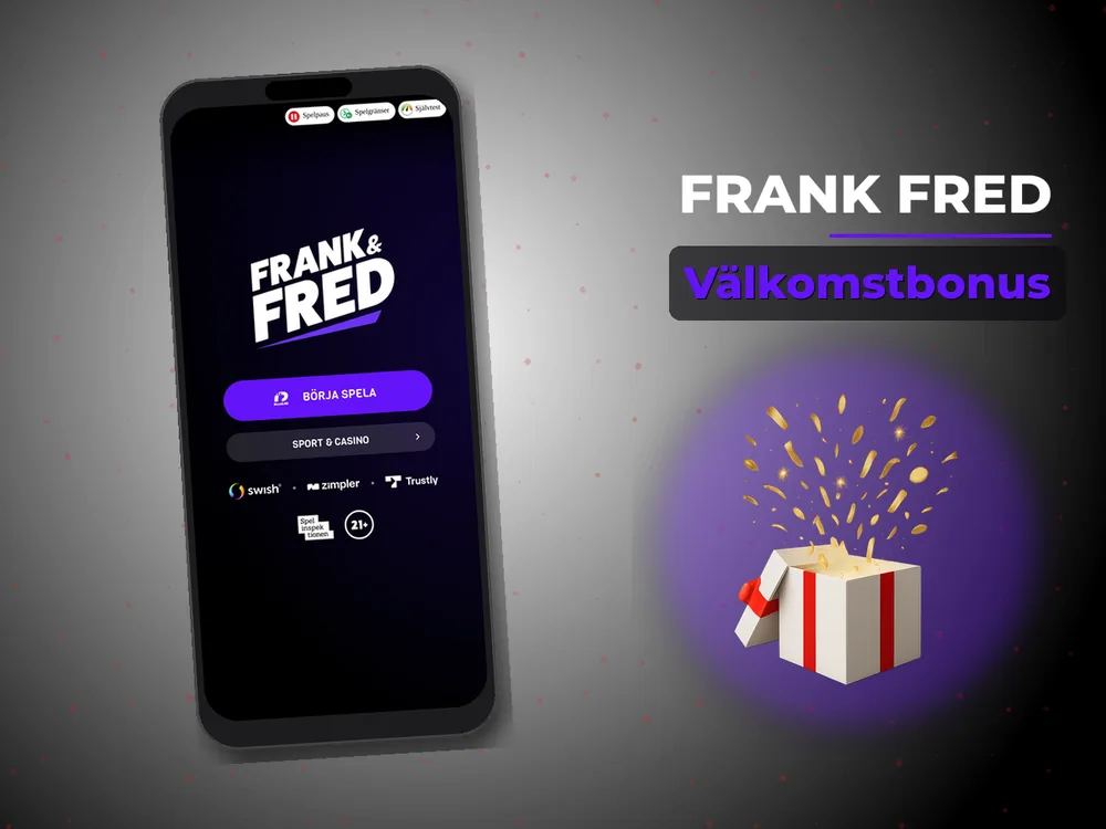 Frank Fred - Välkomstbonus