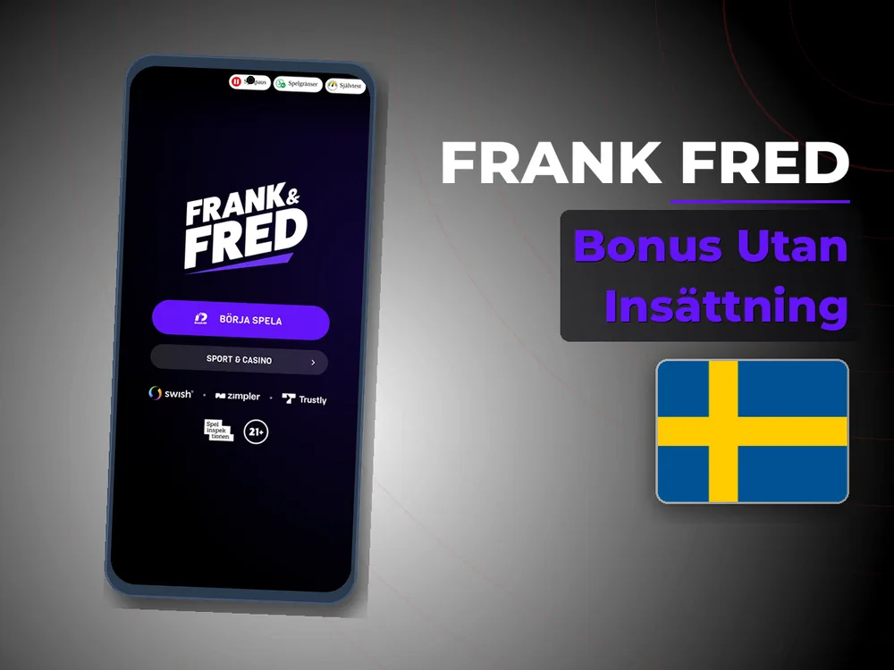 Frank Fred - Bonus Utan Insättning