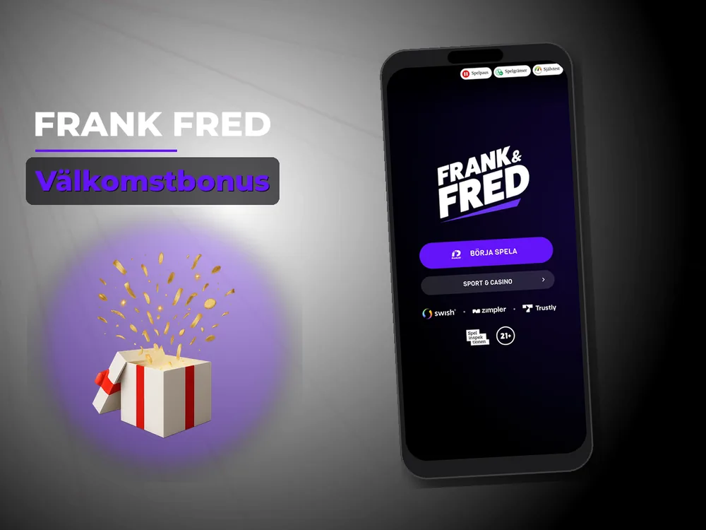 Frank Fred - Välkomstbonus