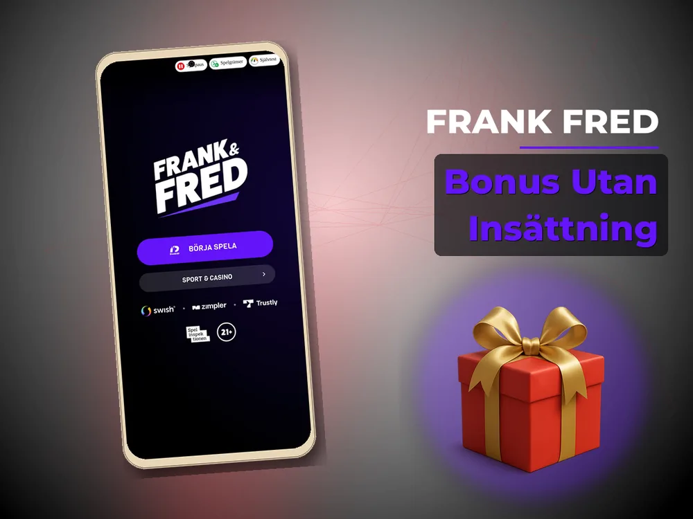 Frank Fred - Bonus Utan Insättning