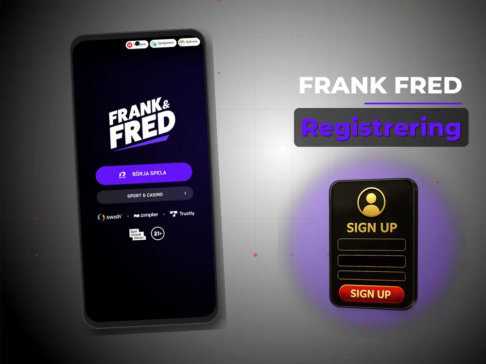 Frank Fred - Registrering